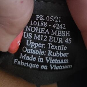 Olukai Shoes Men's Gray Nohea Mesh Boat Slip On 12 Comfort Sneakers Slippers